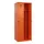 locker voor scheiding van kleding,HxBxD 1850x600x500mm,2vak