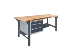 werkbank,HxBxD 850x2000x750mm,beukblad,draagverm. 500kg,4voeten