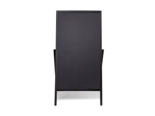 Krijtstoepbord Houten A-Bord Flip 55x105cm Zwart - 4