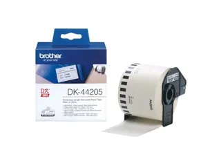 Label etiket Brother DK-44205 62mmx30.48m wit - 3