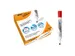 Whiteboardmarker Bic Velleda 1711 rond large rood