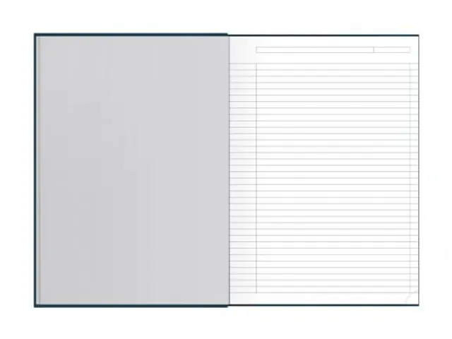 Livre relié Oxford Smart Black A4 ligné 96 feuilles