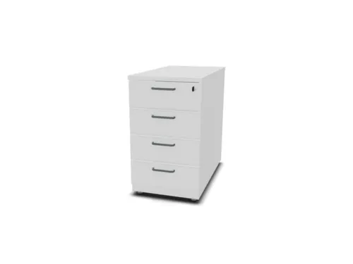 stationair ladeblok HxBxD 720x430x800mm 4 laden Bl-wit