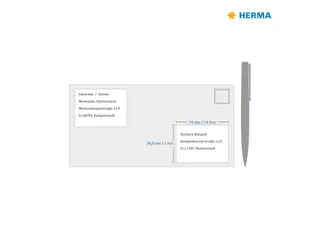 HERMA 4278 Premium etiketten A4 70x50,8mm Wit 1500 stuks - 4