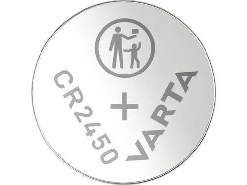 Batterij Varta knoopcel CR2450 lithium blister à 2 stuks