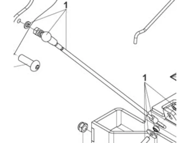 Kabel zuigmond BA651_751_851