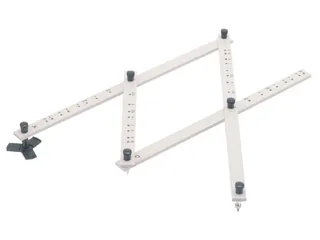 Pantograaf Rumold P4 hardhout lengte 34cm grijs gespoten - 4
