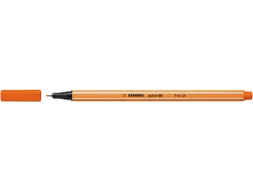 Fineliner STABILO point 88/30 fijn bleek vermiljoen