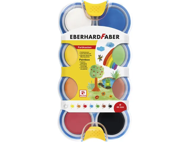 Verfdoos Kids Eberhard Faber 8 kleuren