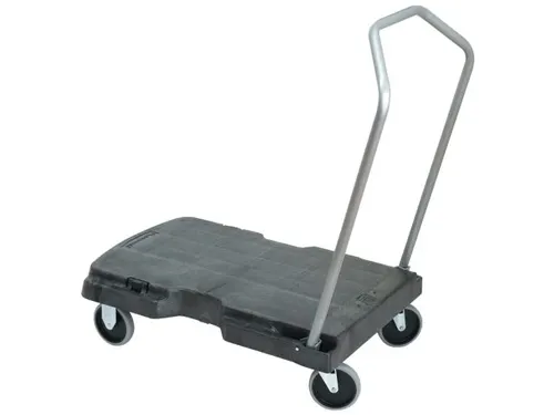 Transportkar Rubbermaid Triple Trolley inklapbaar 227kg zwart