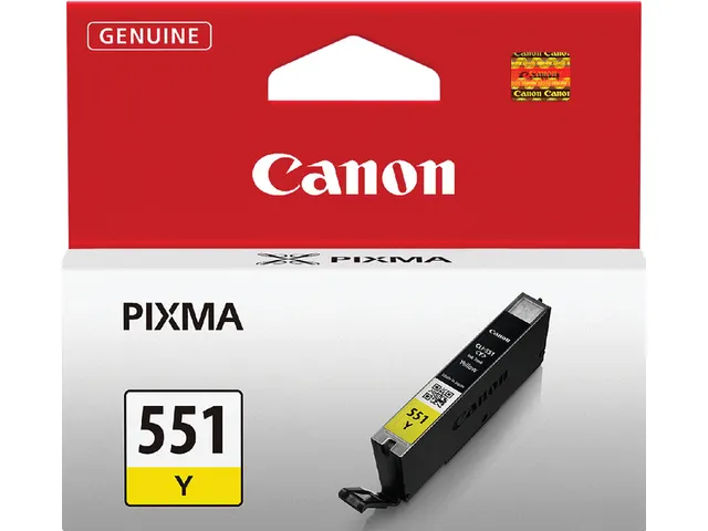 Inktcartridge Canon CLI-551 geel