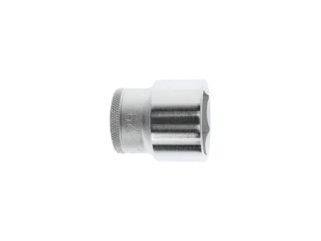 19 29 Stekkerdoos 1/2 inch,zeskant,29mm