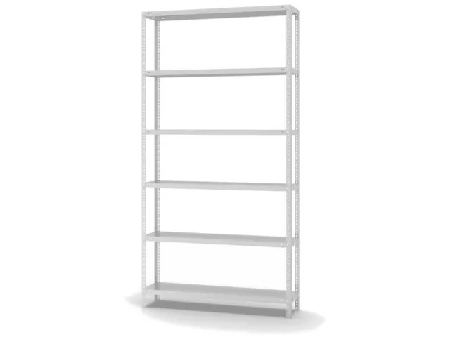 magazijnstelling,grondveld,HxBxD 2500x1300x300mm,vaklast 125kg