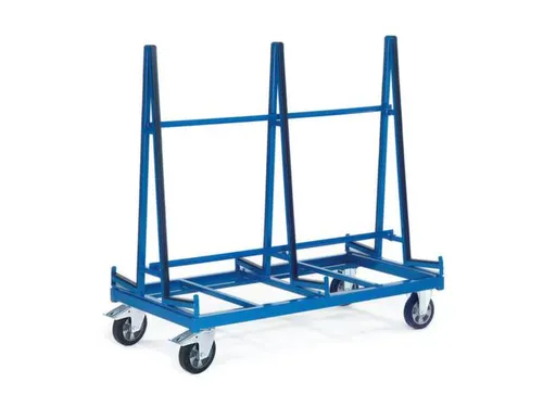Platenwagen 1200kg Bxd 1300x800mm Dubbelzijdig Ral5010