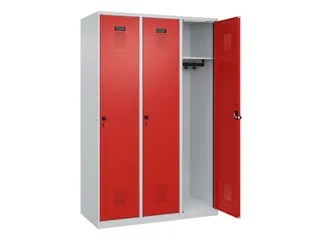 locker,HxBxD 1850x1200x500mm,3vak,vak B 400mm,draaigrendel - 2