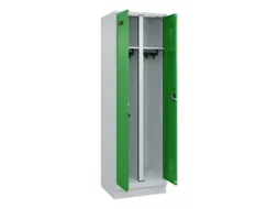 locker voor scheiding van kleding,HxBxD 1950x600x500mm,2vak