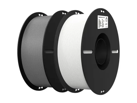 Creality 3D Printer Filament Ender PLA 1,75mm Wit + grijs 1kg