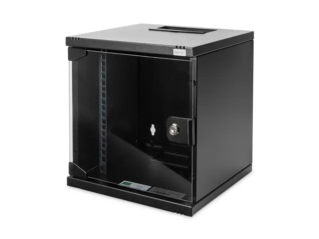 Serverkast 6U Wand 312x300 mm (BxD) Zwart