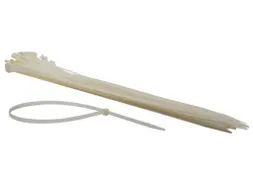 SET Met Nylon Kabelbinders - 8.8x750mm - WIT (50 ST.)