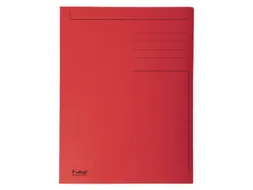 Dossiermap Exacompta Forever A4 3 kleppen 280gr rood
