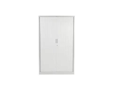 Claudius PLUS Roldeurkast 198x120 Wit 4 Legborden