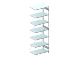 systeemstelling,aanbouwveld,CLIP,HxBxD 3000x1006x636mm,vakl. 230kg