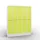 lockerkast draaigrendel 1800x1480x500mm 5x2vakken RAL7035 RDS1108060