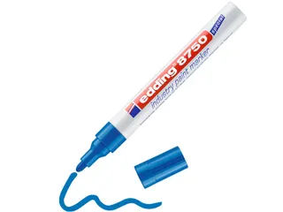 Lakmarker edding e-8750 industry blauw - 2