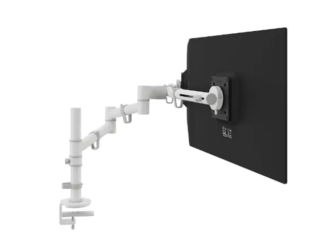 Monitorarm Viewgo Voor 2 Schermen 360° draaibaar Wit