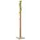 Staande Kapstok 6Jas-/2Tashaken Hout/polystyreen Naturel/groen