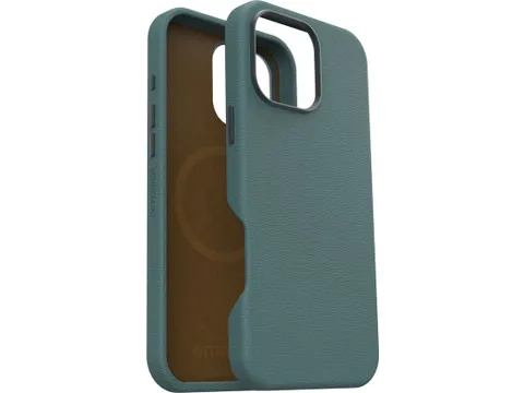 Symmetry Cactus Leer Hoesje Apple iPhone 16 Pro Max Groen