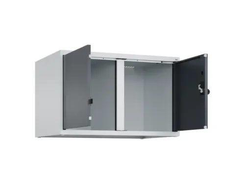 opzetkast,v. locker voor scheiding van kleding,2vak.,vak B 400mm