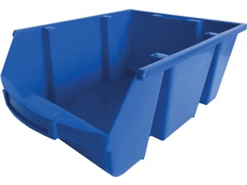 Magazijnbak 28 Liter Blauw PP 455x300x175mm