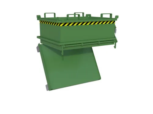 mini-bodemklepcontainer,HxLxB 625x800x1000mm,0,24m³,inrijbeugel,staal