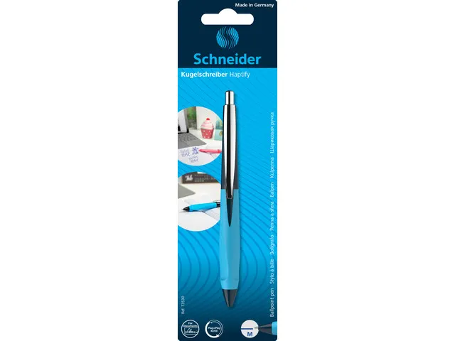 Balpen Schneider Haptify assorti op blister