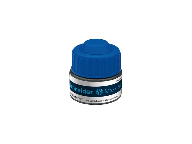 Navulinkt Schneider Maxx 665 voor marker 290/ 293 30ml blauw
