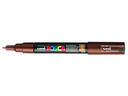 Verfstift Posca PC1MC Extra Fijne punt 0,7-1,0mm bruin