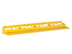 porte-outils p. plaque de rangement perforée HxlxP 68x610x150mm jaune