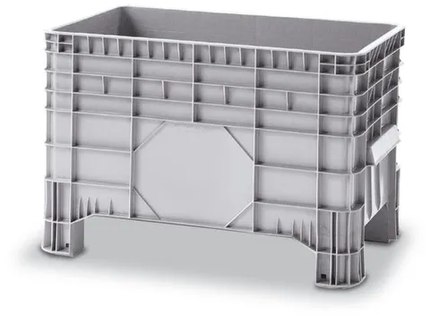 Maxi-Container 285 liter 670x640x1040mm Pe Gesloten Grijs
