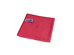 Microvezeldoek gebreid, met vouwinstructie 40x40cm Rood 10 Stuks