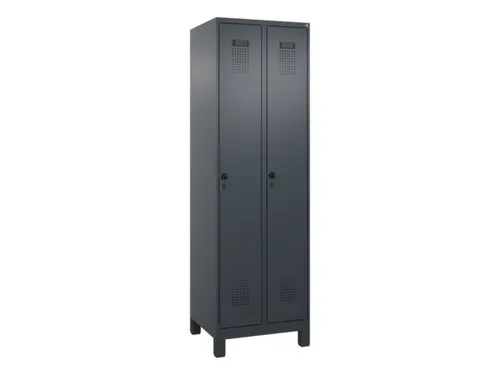 locker voor scheiding van kleding,HxBxD 1950x600x500mm,2vak