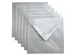 Envelop Papicolor 140x140mm Zilver Gegomd pak à 6 stuks