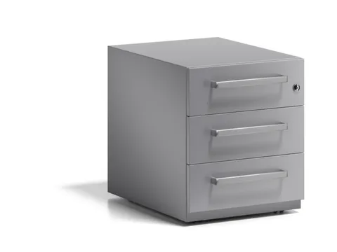 mobiel ladeblok,HxBxD 495x420x565mm,3lade(n),m. beugelgreep,cil.-slot