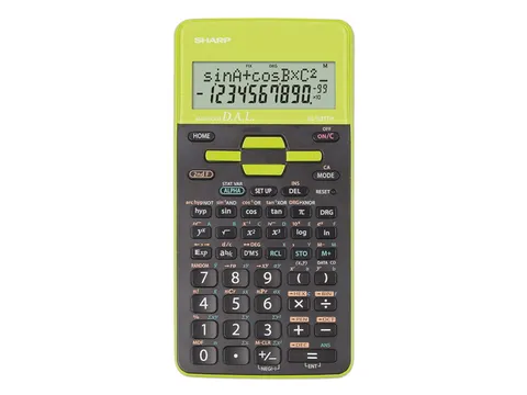 Calculator Sharp EL531THGR zwart-groen wetenschappelijk