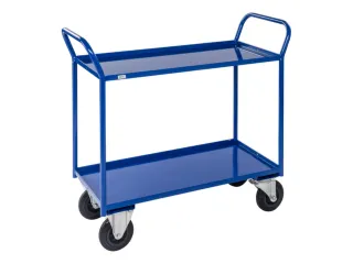 etagewagen,draagverm. 400kg,2etage(s),laadvl. LxB 940x440mm,staaletage - 1