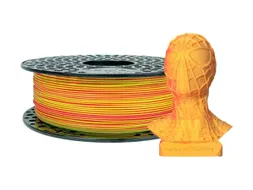 Azurefilm PLA Dual Neon 3D filament 1,75mm Geel - Roze 1kg