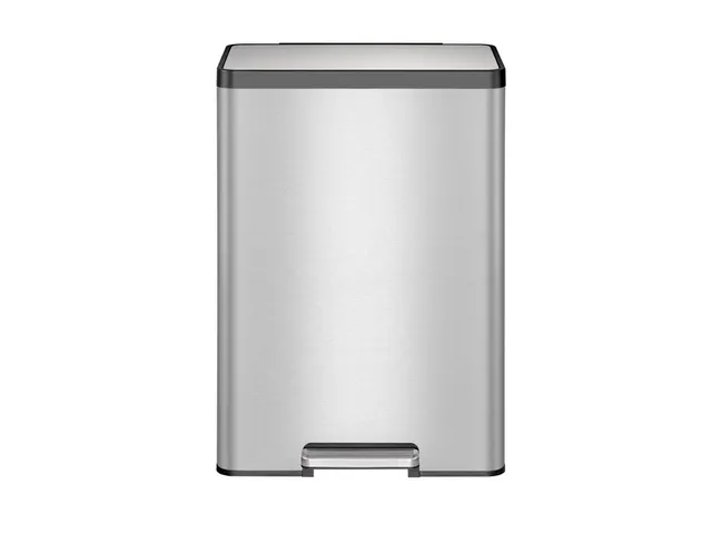 EcoCasa II Pedaalemmer 45 Liter Mat RVS