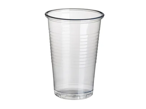 Beker Papstar 200ml Ø70mm x99mm PP transparant 100 stuks