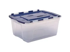 Opbergbox 45 Liter Transparant Blauw