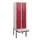 Dubbeldekse dekenkist,HxBxD 1950x600x815mm,2x2vak.,vak B 300mm